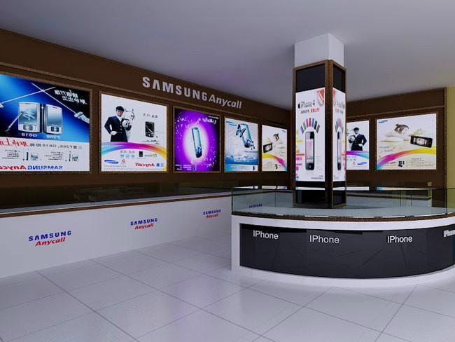 供應(yīng)北京展柜制作北京鴻卓展柜手機(jī)展示柜電子產(chǎn)品展柜