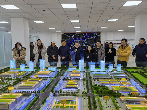 中國(guó)電子商會(huì)會(huì)長(zhǎng)王寧一行赴濟(jì)南市公益性農(nóng)產(chǎn)品批發(fā)市場(chǎng)項(xiàng)目現(xiàn)場(chǎng)參觀考察